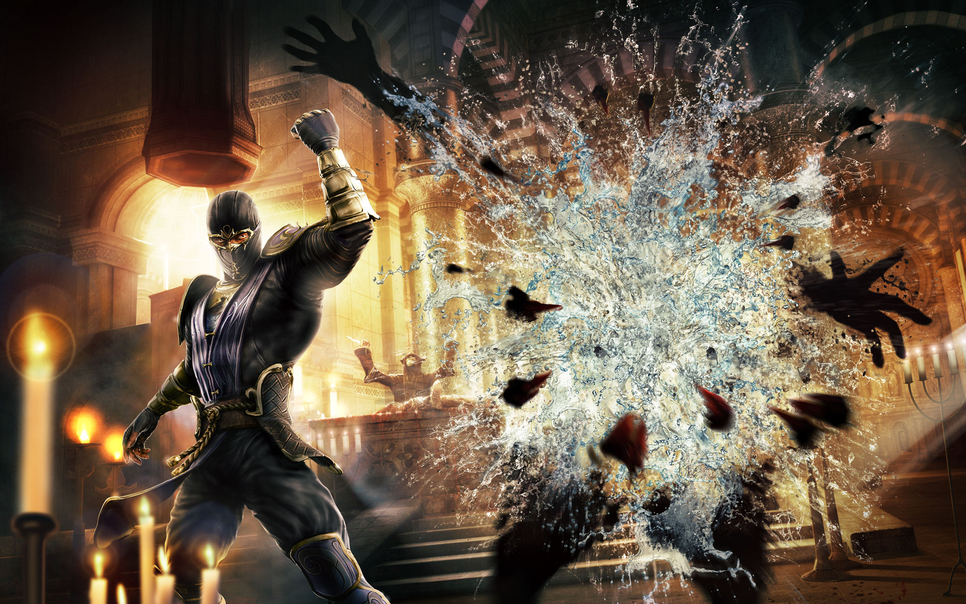 Mortal Kombat 2011 (MK9) - Третий DLC персонаж - Rain. 