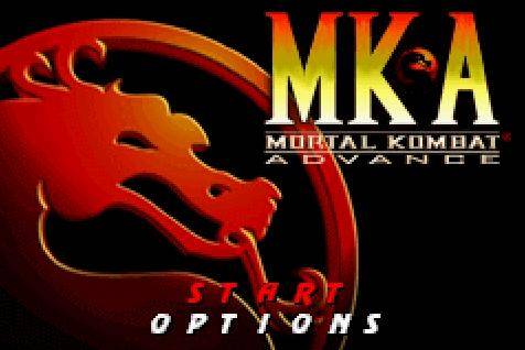 mk advance title screen